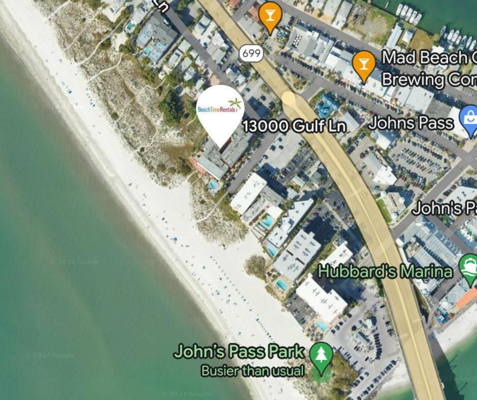 Beachfront Madeira Norte St. Pete Beach Esterno foto
